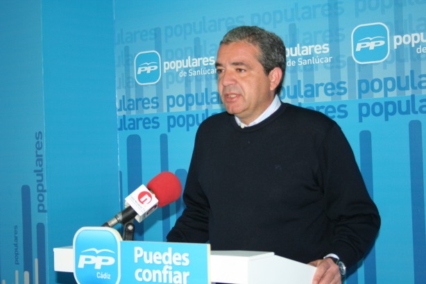 Juan José Marmolejo, Portavoz del Grupo Popular en el Ayuntamiento de Sanlúcar